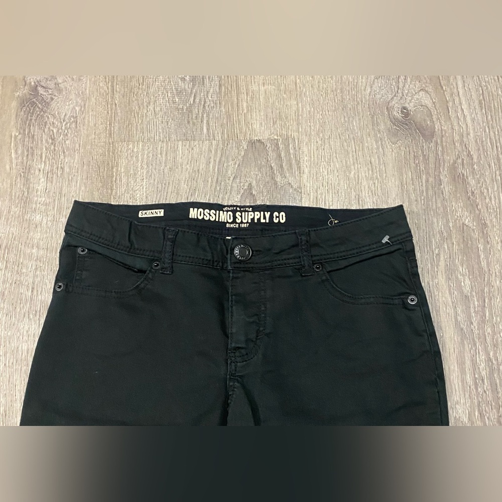Mossimo Boys Black Skinny Pants | Dress Slacks | Size 18 (30x28) - Picture 5 of 7